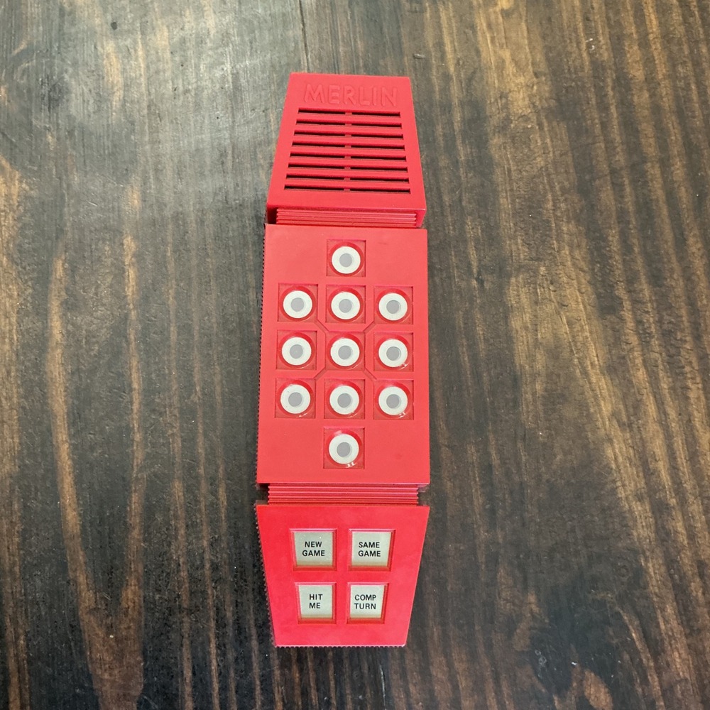Vintage 1978 Parker Brothers Merlin Electronic Wizard Handheld Game  For Parts